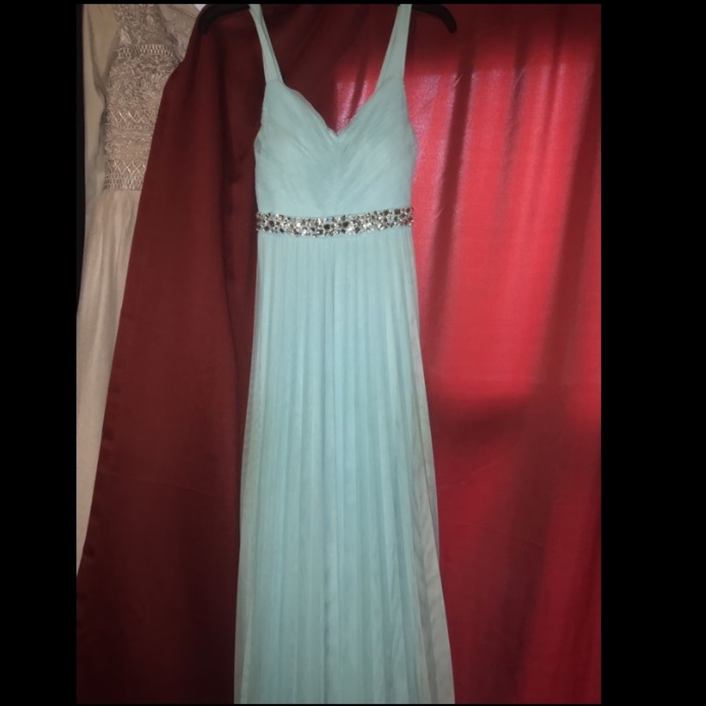 Very beautiful light blue maxi dress